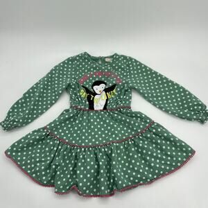 PEEK Girls Dress Size 8 Tundra Biome Collection Penguin Long Sleeve [SEE NOTE]